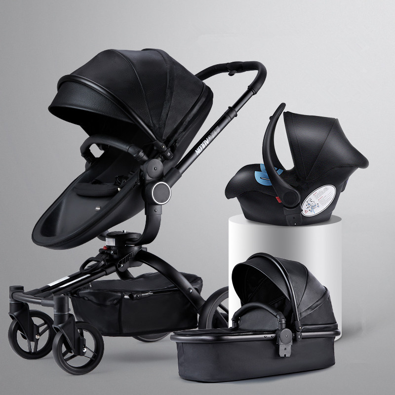 High Quality Aulon Luxury Baby Stroller 3 in 1 High land-scape Fashion Good Carriage European design