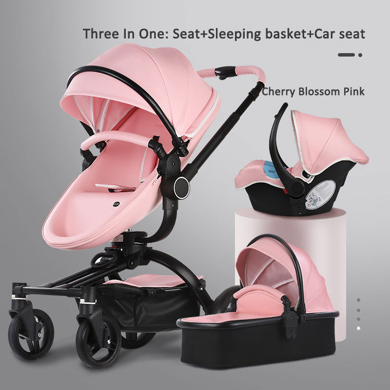 JXB Christmas Baby Stroller 2021 Newest Popular 360 Degree 3-1 Baby Pram