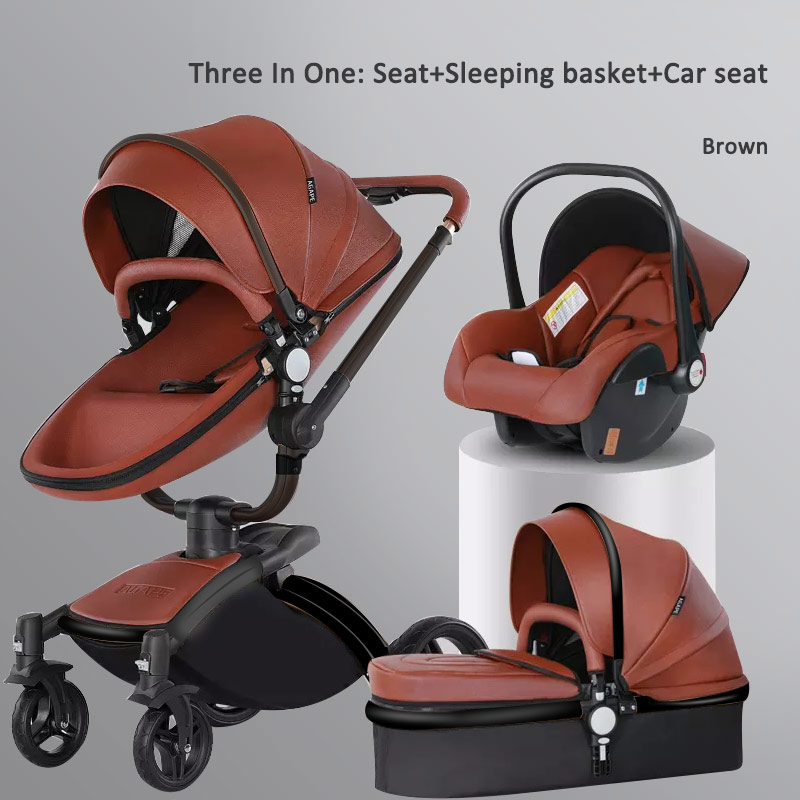 JXB Christmas Baby Stroller 2021 Newest Popular 360 Degree 3-1 Baby Pram