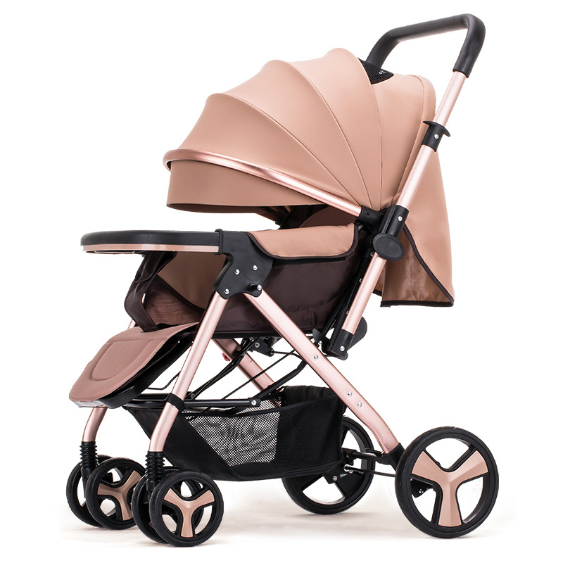Luxurious pushchair baby stroller factory with hig