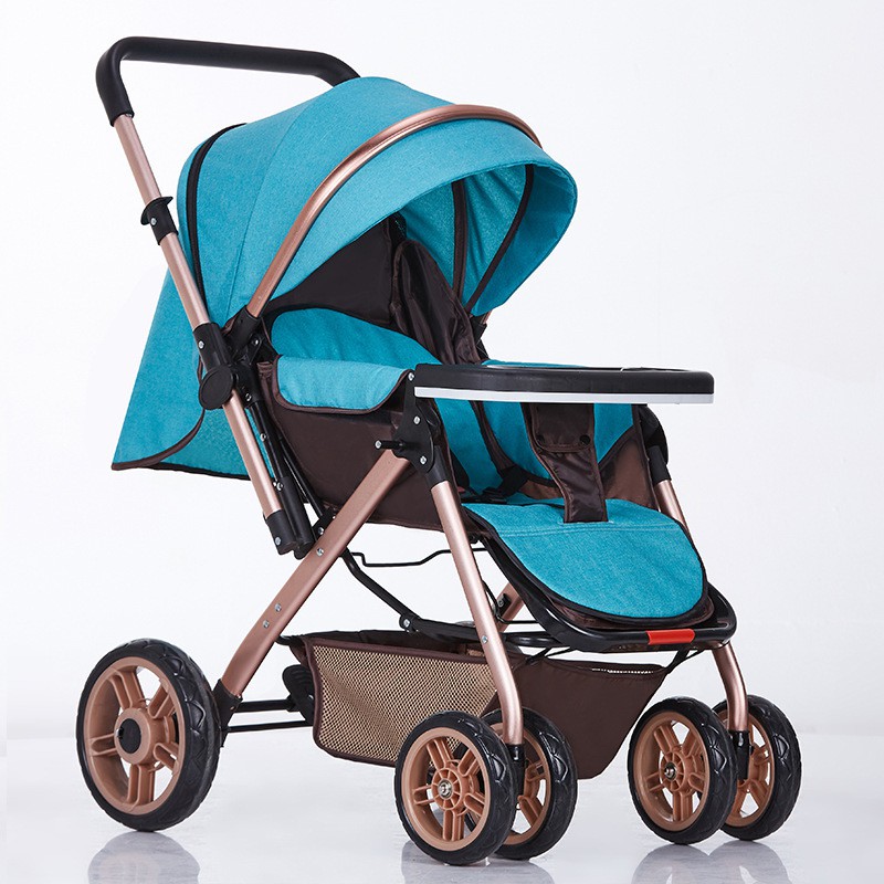 Luxurious pushchair baby stroller factory with hig