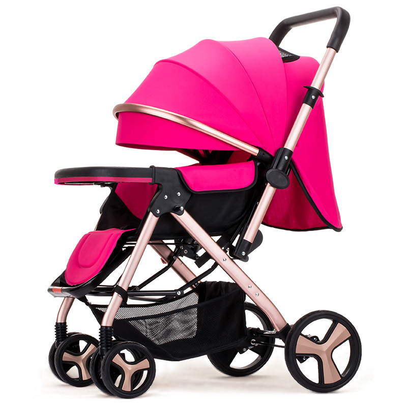 Luxurious pushchair baby stroller factory with hig