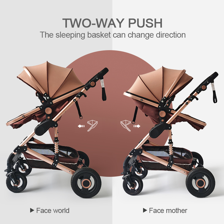 Cheap price baby pram carriage 3 in 1 multi-functi