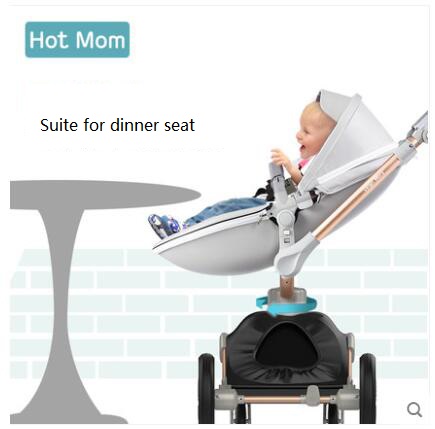 Hot Mom Luxury Baby Stroller 3 in 1 High Land-scape carriage travel system with car seta Folding Car