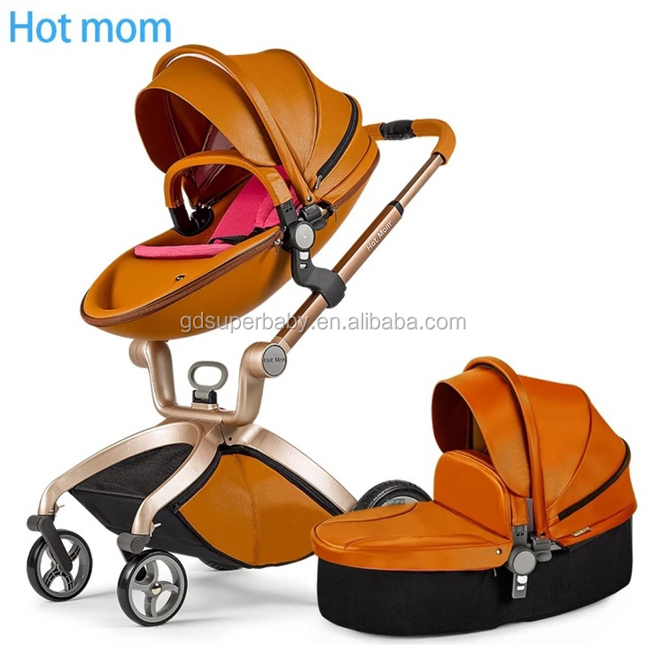HOT Sell HOT MOM Factory Directly on Line SALE 2017 NEW Baby Stroller Easy Folding Portable Baby Wal