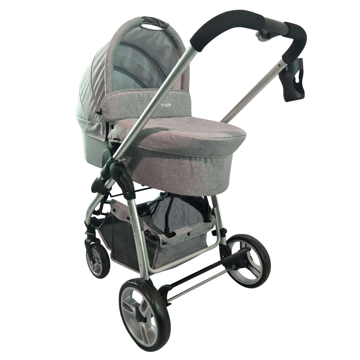 aluminum lightweight portable one hand folding convenience newborn and toddler single baby carriage 