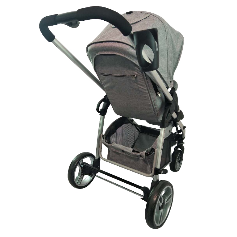 aluminum lightweight portable one hand folding convenience newborn and toddler single baby carriage 