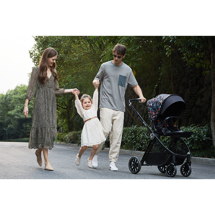2021 Selling Custom design baby pushchair outdoor 3 in 1 system pram baby wagon stroller folding str