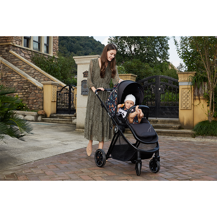 2021 Selling Custom design baby pushchair outdoor 3 in 1 system pram baby wagon stroller folding str
