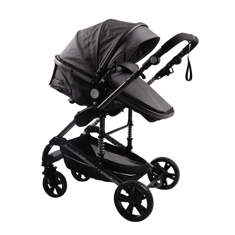 Multifunctional luxury 360 rotatable portable foldable safe kids stroller newborn baby carriage push