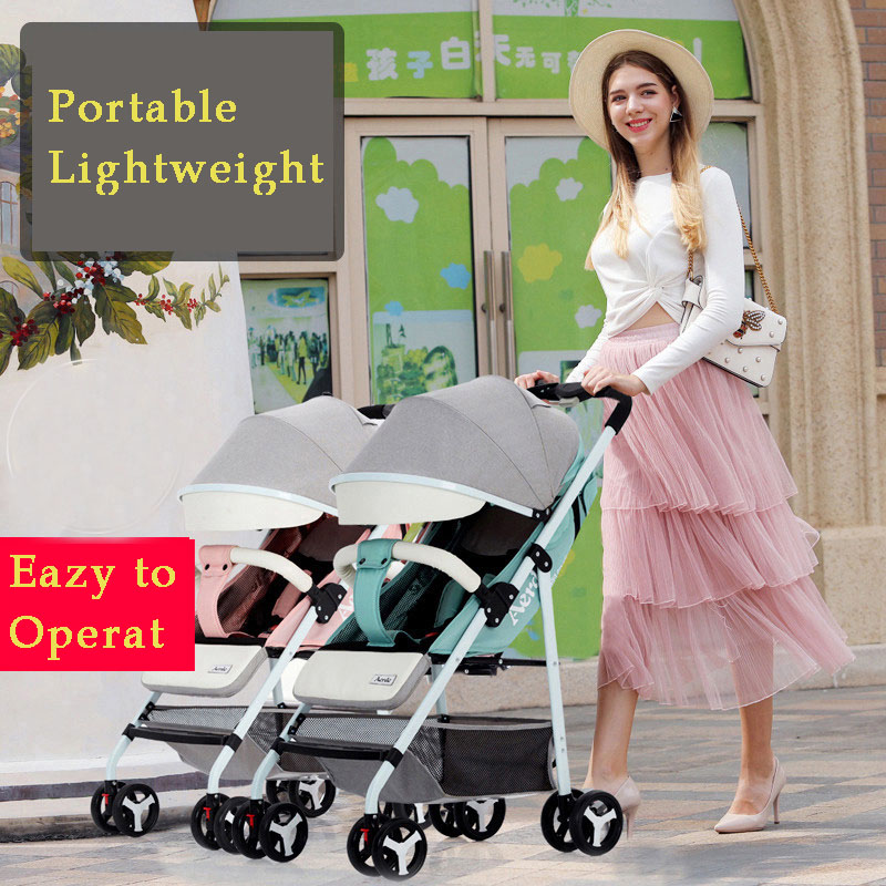 hot sale wholesale cheap good quality foldable twins baby stroller travel cart  baby push car baby c