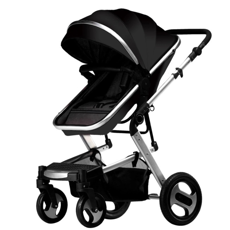 Foldable and adjustable Angle baby stroller
