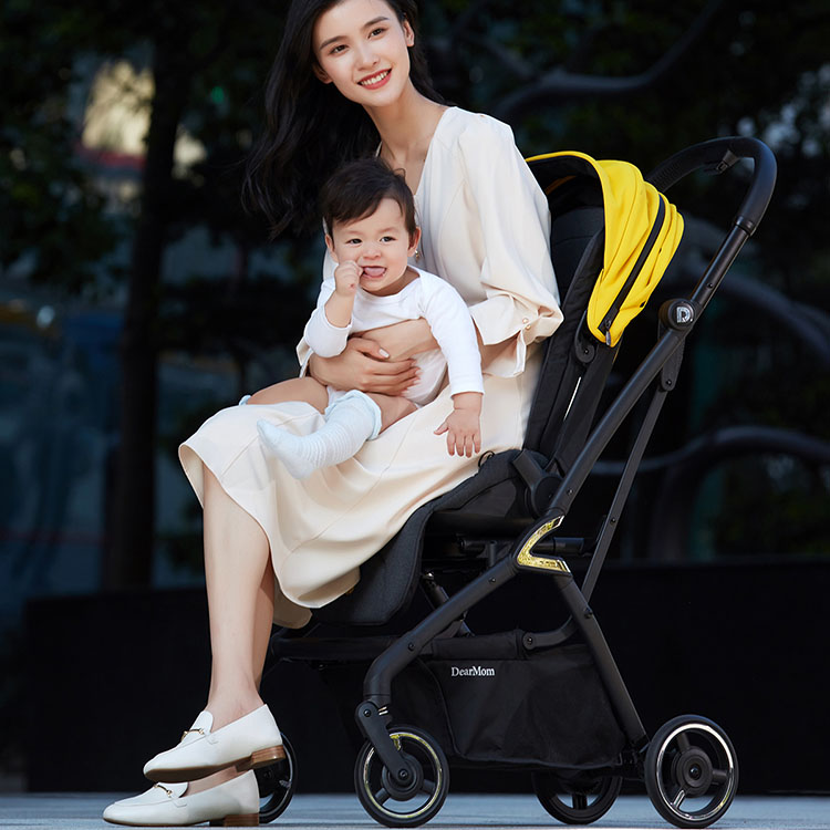 In stock lightweight travel push umbrella one hand folding stroller for newborns