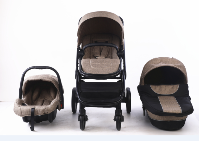 Baby stroller pushchair pram 3 in 1 travel system stroller