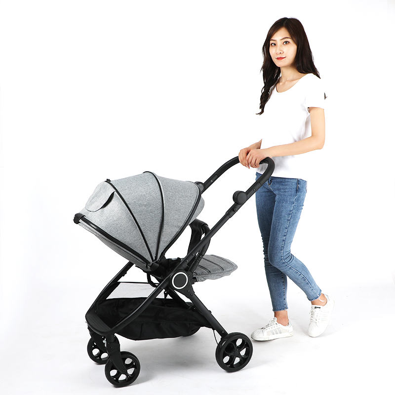 Wholesale High Quality High Vision Stroller Foldable Baby Stroller With Umbrella Easy To Carry