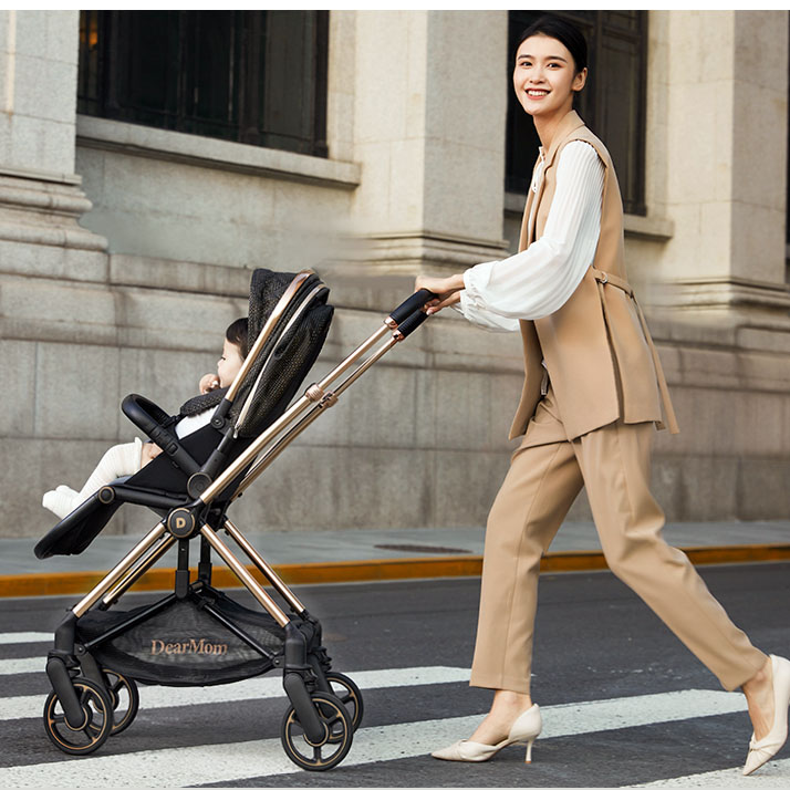en1888 High Quality one second two-way four-wheel universal 2 in 1 baby stroller baby pram for baby
