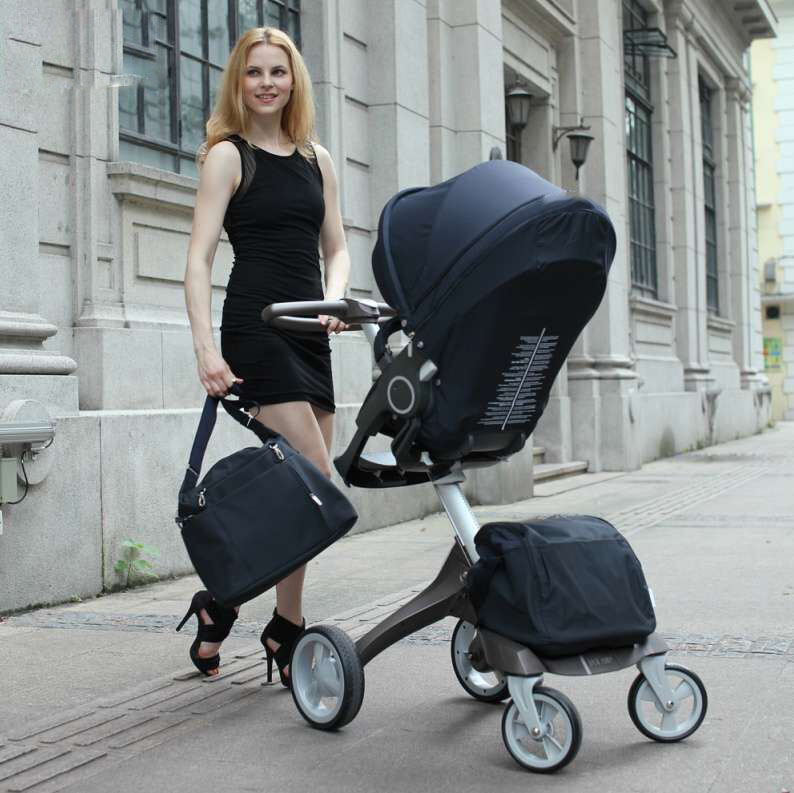 aluminium stock baby stroller 3 in 1 baby buggy electric luxury stroller for babies