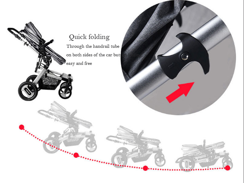 China Hot Mom Sleeping Bag Luxury Folding Baby Travel Stroller Cover 3 In 1 Reborn Pram Organizer