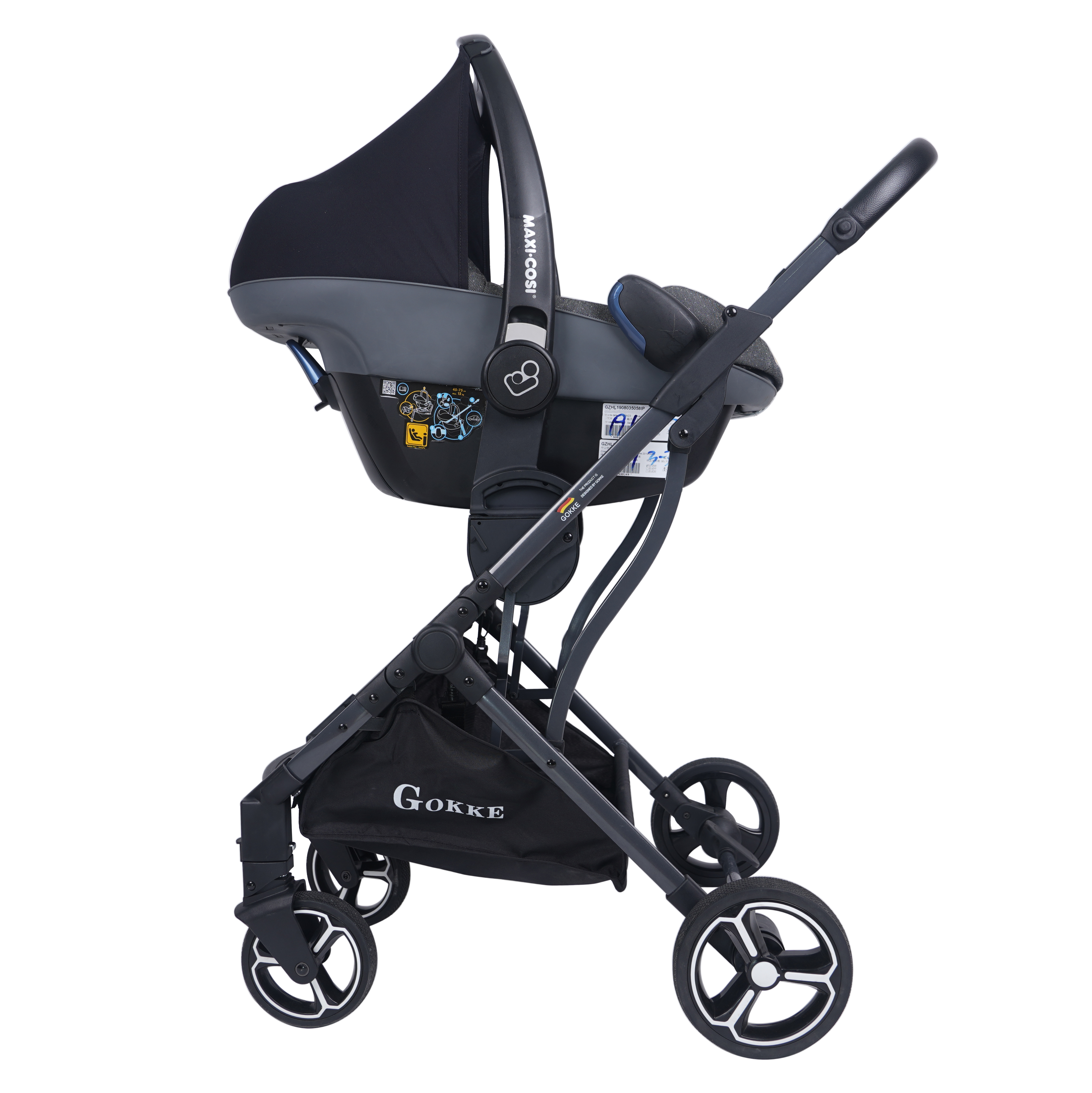 Luxury Good Quality Portable Travel Baby Pram Baby Stroller with Reversible Seat