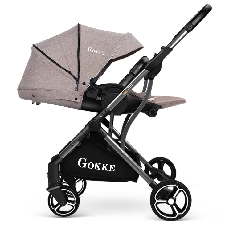 Luxury Good Quality Portable Travel Baby Pram Baby Stroller with Reversible Seat