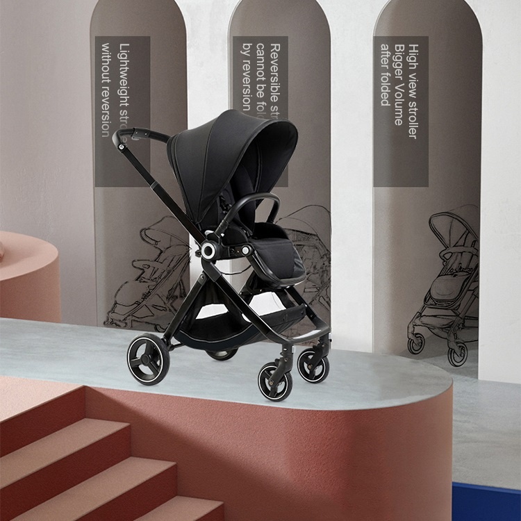 Aluminum Babies Sleeping Stroller Wholesale Baby Stroller Luxury Baby Prams