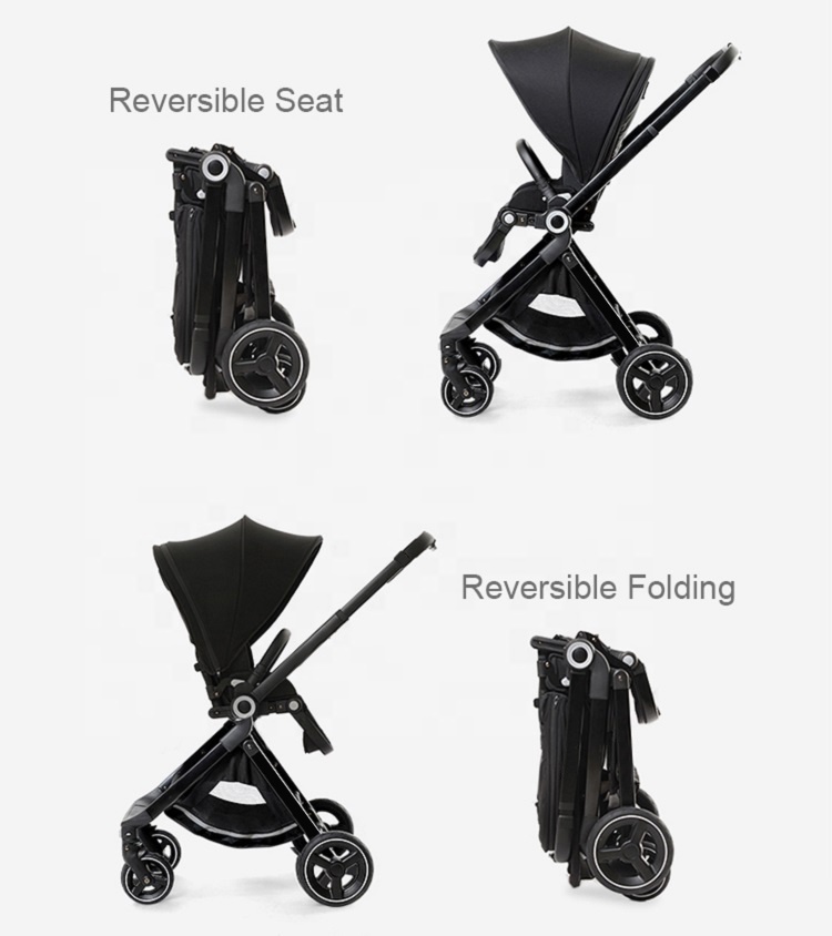 Aluminum Babies Sleeping Stroller Wholesale Baby Stroller Luxury Baby Prams