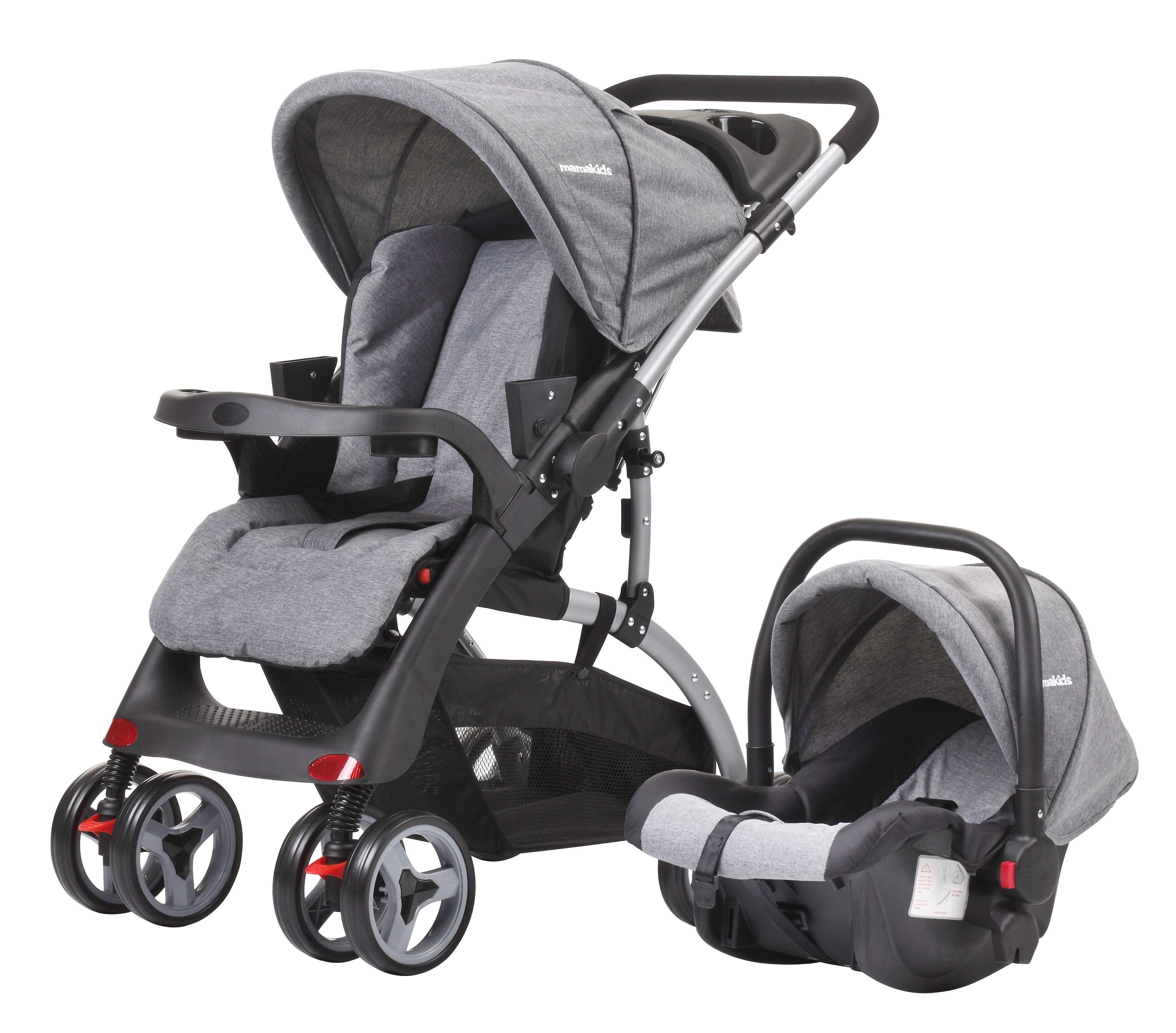 Multifunction Light Weight Baby Stroller 3 In 1 Baby Carriage Comfortable