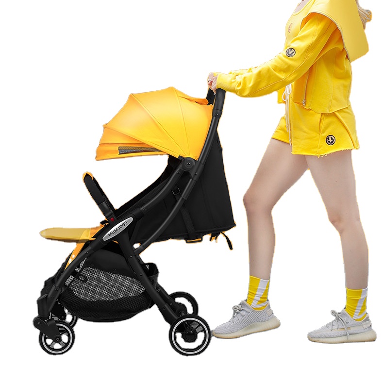 Baby Stroller WCHR Luxury collapsible Baby StrollerBaby Strollers OEM Customized Steel Stainless Fra