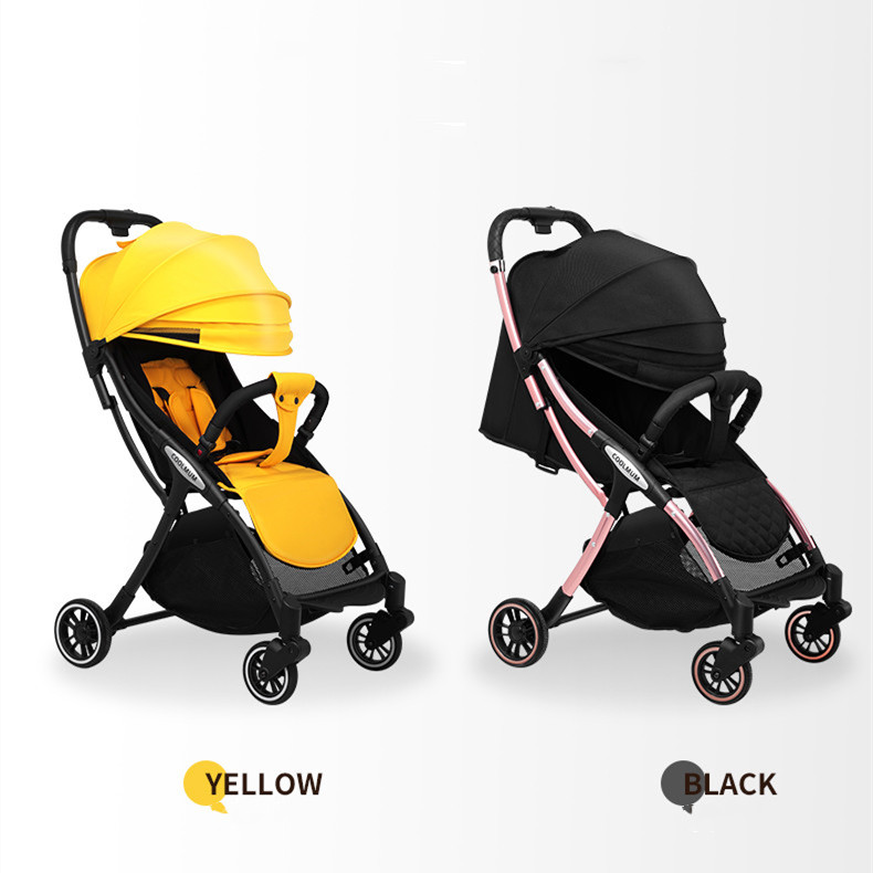 Baby Stroller WCHR Luxury collapsible Baby StrollerBaby Strollers OEM Customized Steel Stainless Fra