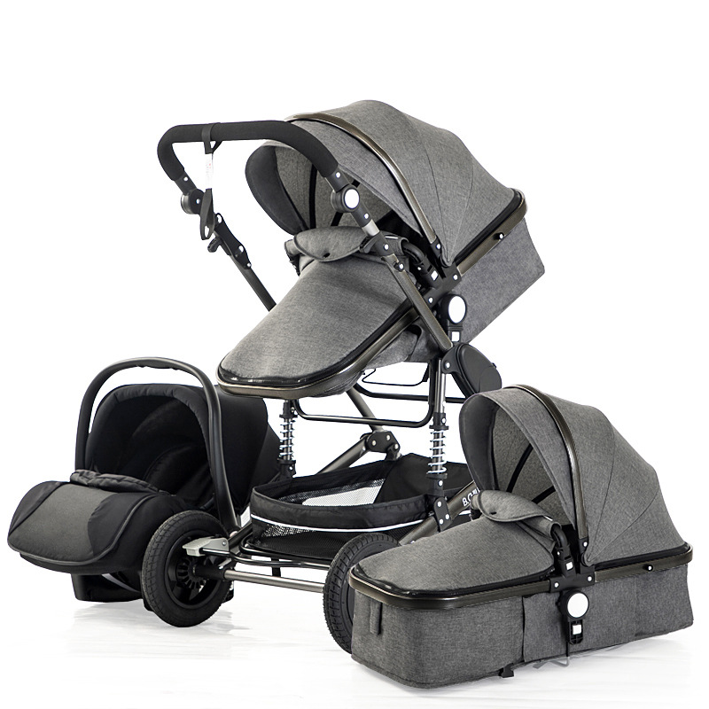 Wholesale 2022 Multi-Function Baby Carriage Baby Pram 3 In 1 Baby Strollers