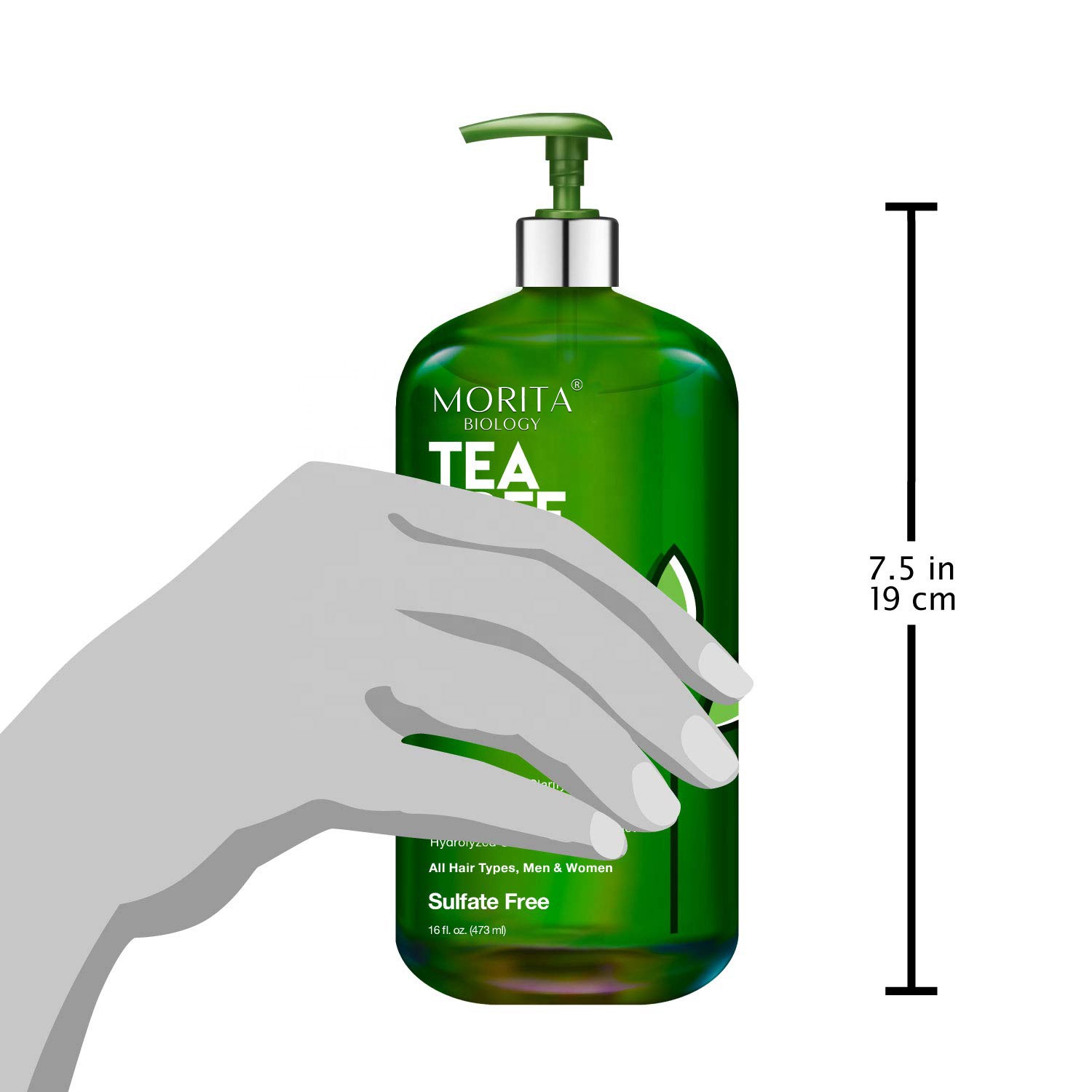 Wholesale natural hair grow shampoo hair loss orga