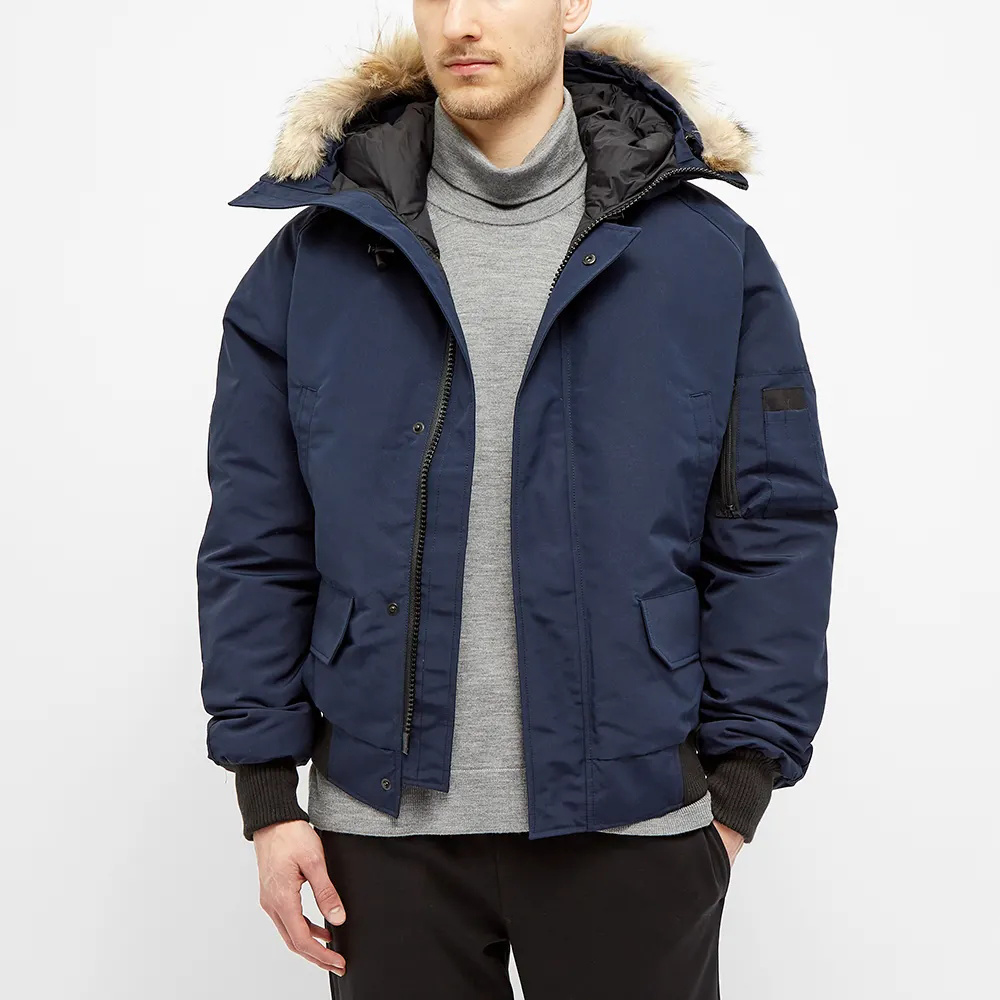 FIVE OCEANS 2022 canada coats hooded warm clothes bomber duck down jackets high quality winter custo