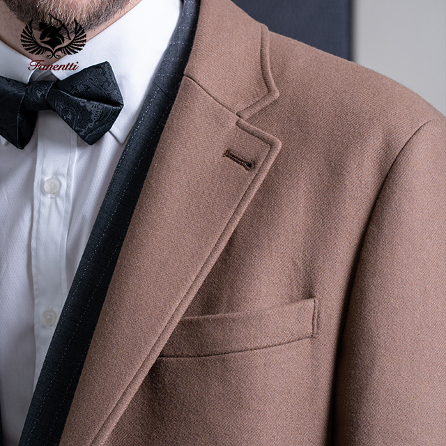 Ready to Ship High Grade Overcoat For Men Slim Fit Long Wool Coat Factory Wholesale Warm Trench Coat