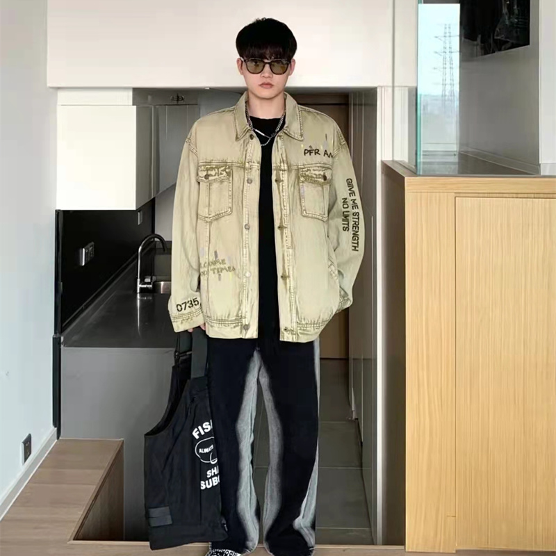 2022 china design  splice street cool fashion men women  clothing  autumn spring winter plus size ja