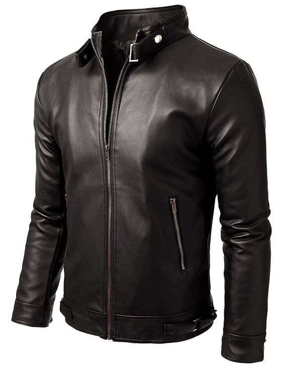 High Quality custom design OEM service man's leather jacket with Bulk production facilities from Ban
