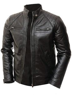 High Quality custom design OEM service man's leather jacket with Bulk production facilities from Ban