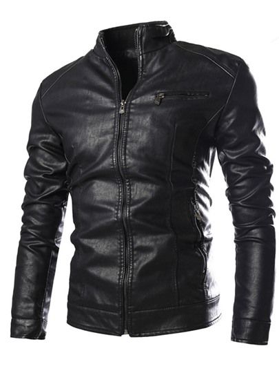 High Quality custom design OEM service man's leather jacket with Bulk production facilities from Ban