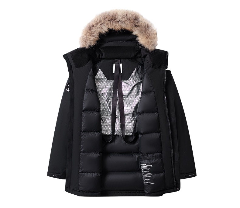Custom Parker Overcoat Mens white goose Down Water Proof Men Puffer waterproof Down parka Jacket