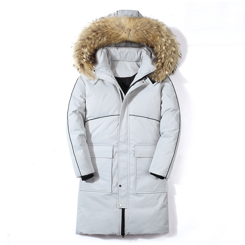 large size casual hot seller popular Snowboarding clothing long winter Warmth men's coats mens puffe