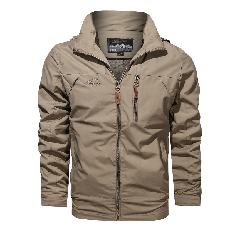 Men's Army Tactical hooded jacket with Multi Pocket