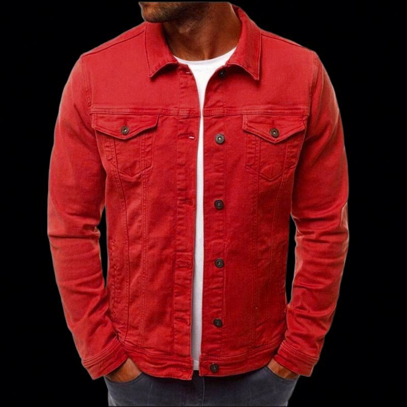 hot Wholesale custom LOGO XL jacket white gray men's jeans jacket wholesale men's windbreaker jacket