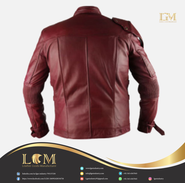 TV- Series Stylish Jacket for Men's |Motorbike Black Leather Jacket Chris Pratt celebrity Leather Ja