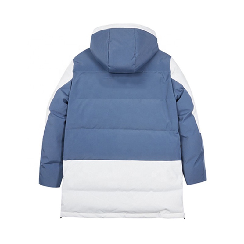 OEM Custom Windproof Contrast Color Ski Suit Winter Outdoor Sport Waterproof Men's Ski Puffer Jacket