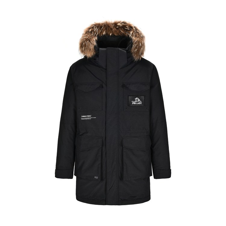 Water repellent Down Jacket Men's windproof parka 2021 long winter 90% white goose down puffer jacke