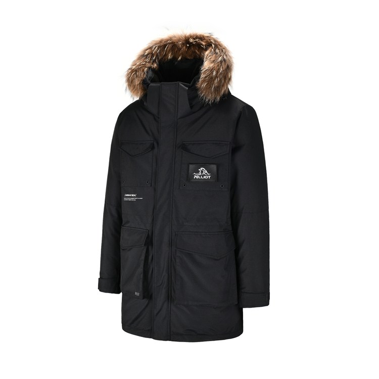 Water repellent Down Jacket Men's windproof parka 2021 long winter 90% white goose down puffer jacke