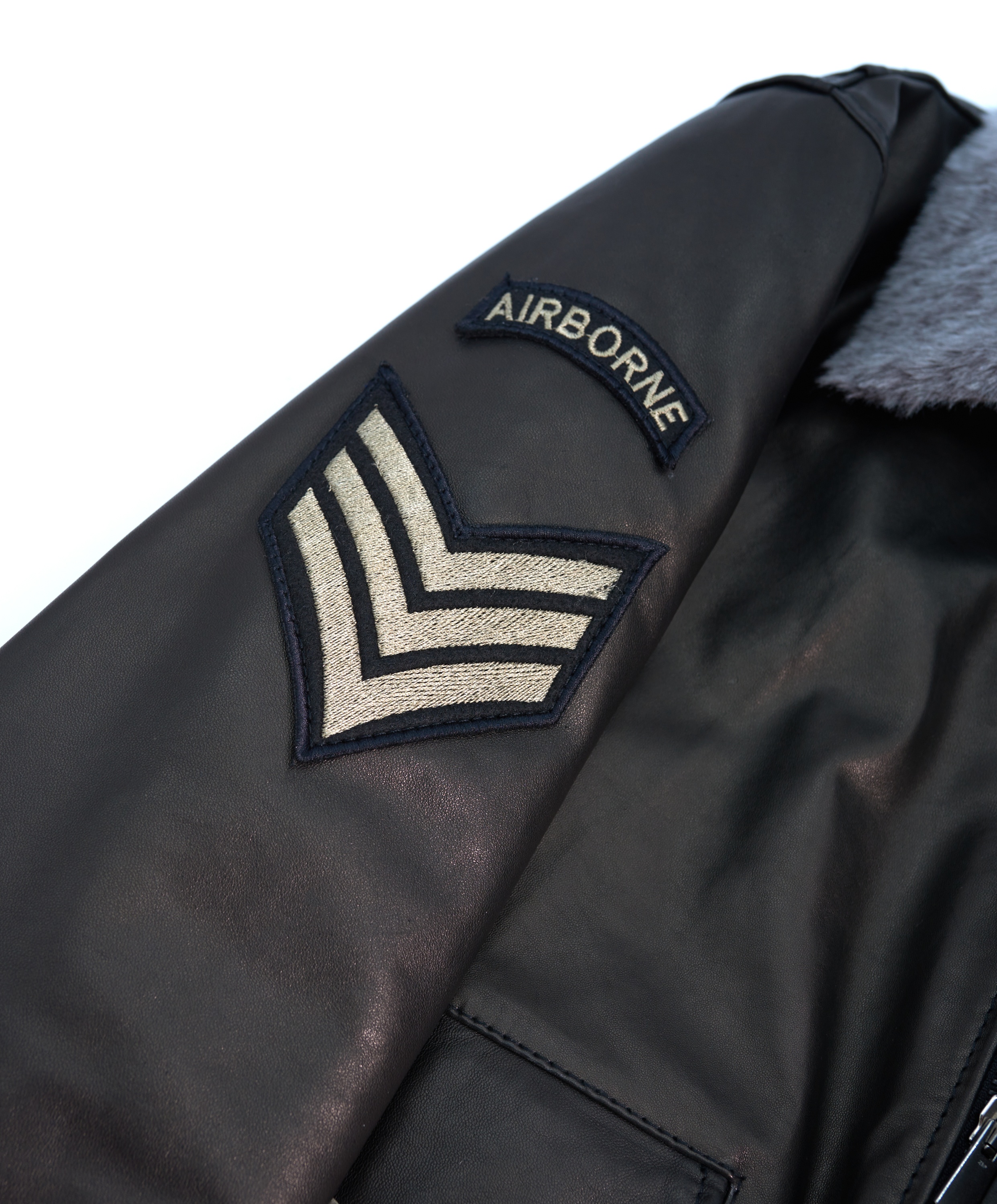 Made in Italy black leather bomber aviator jacket for men Italian product fall jackets for everyday 