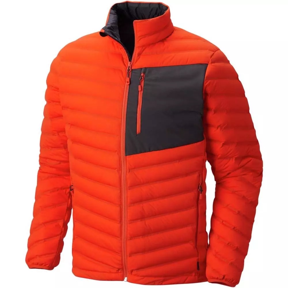 OEM Custom High Quality Winter Fashion Warm Men's  Down Jacket Foldable Goose Duck Down Jacket