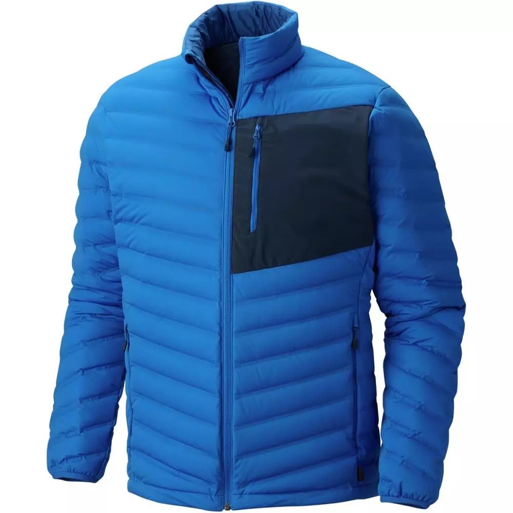 OEM Custom High Quality Winter Fashion Warm Men's  Down Jacket Foldable Goose Duck Down Jacket