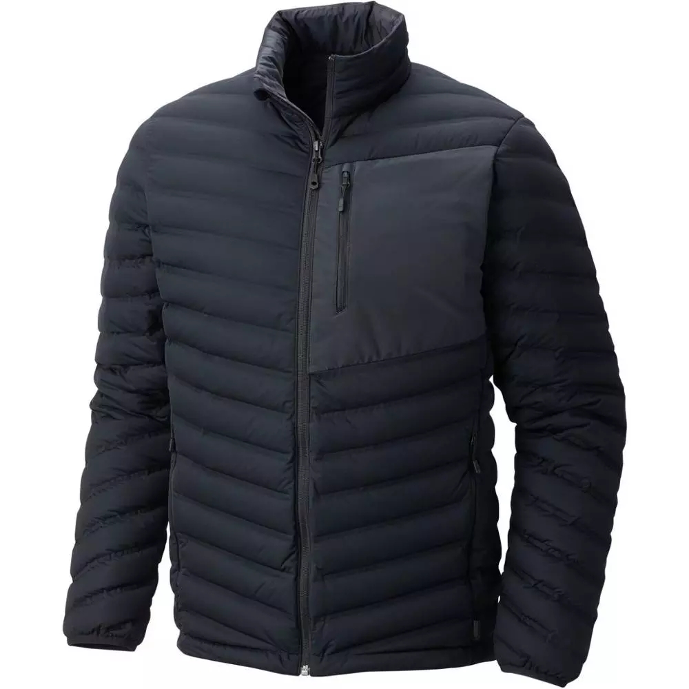 OEM Custom High Quality Winter Fashion Warm Men's  Down Jacket Foldable Goose Duck Down Jacket
