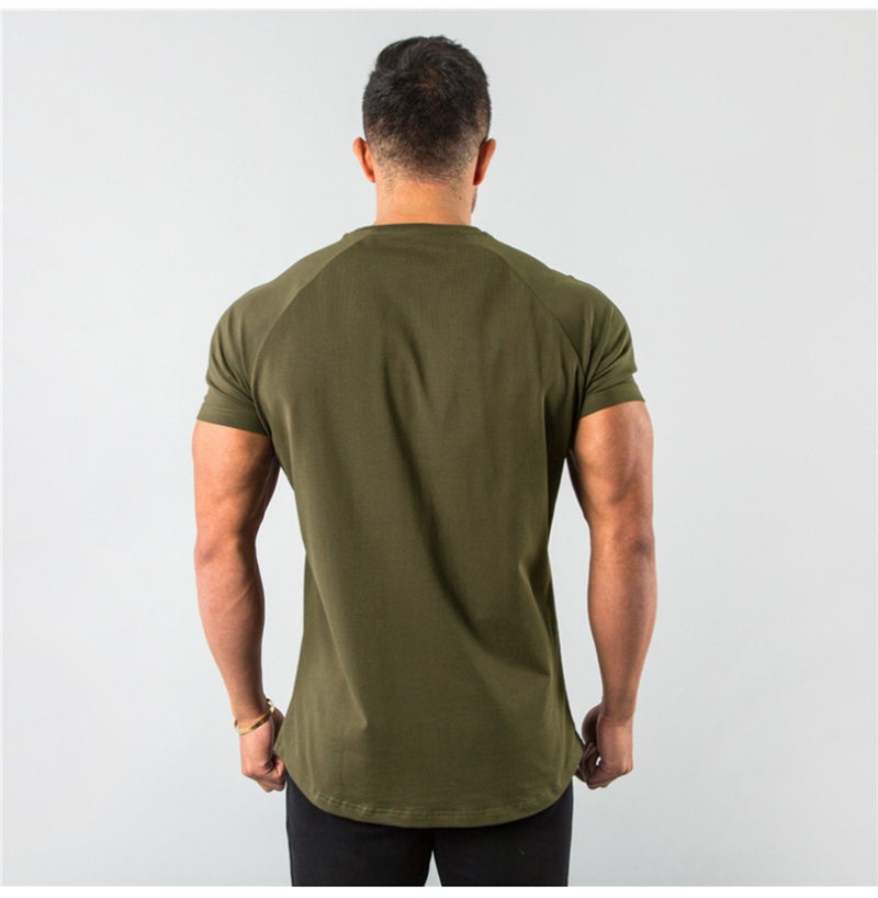 Best sell custom gym dry t-shirt fitness wear men'